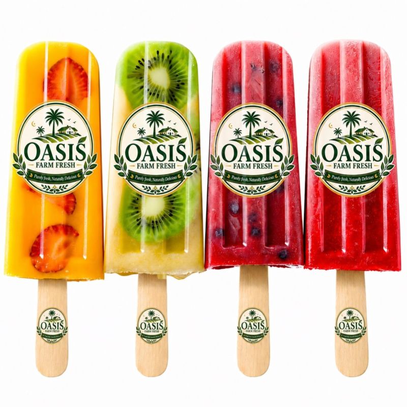 Jelly fruit stick